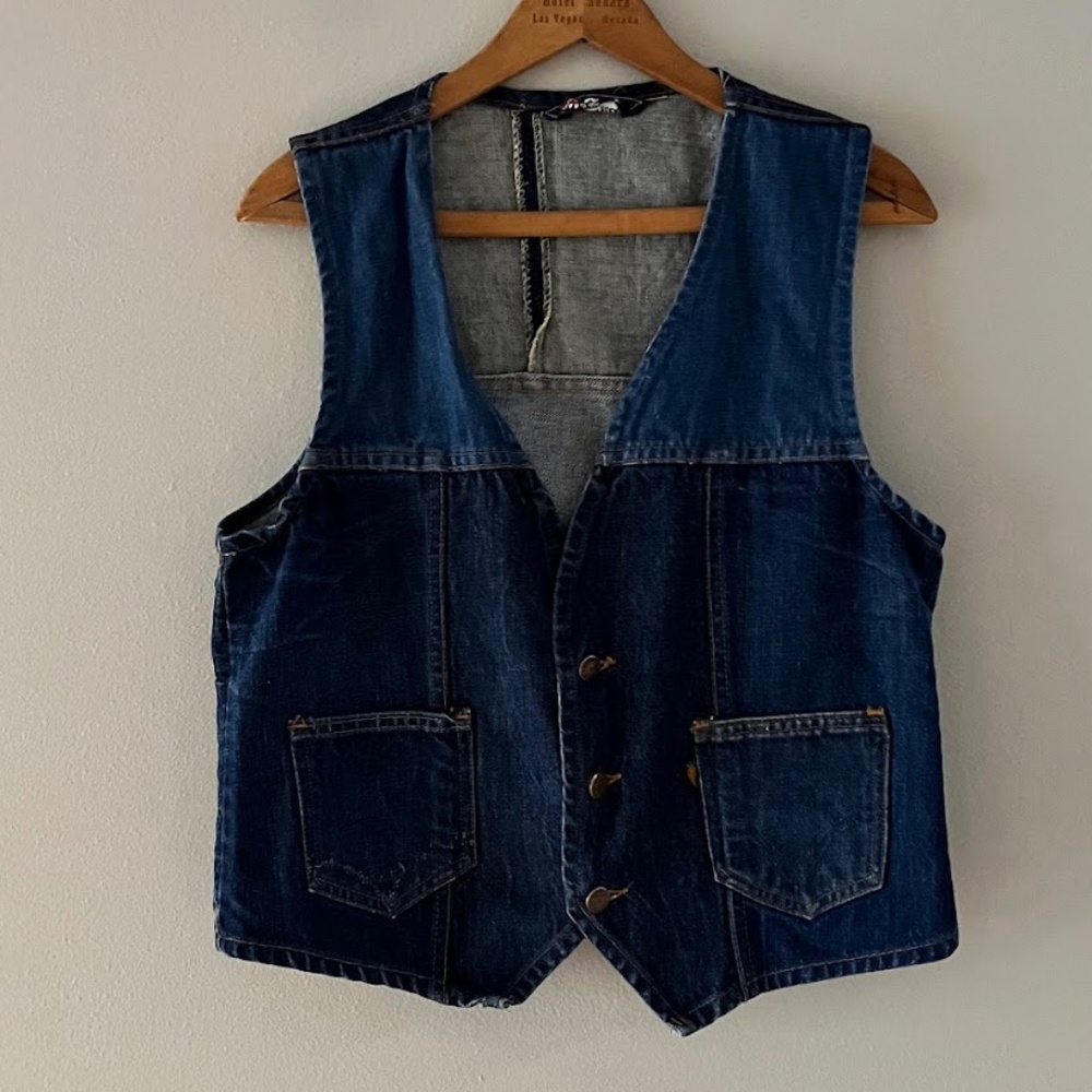 Vintage Levi's Fresh Produce Patchwork Vest